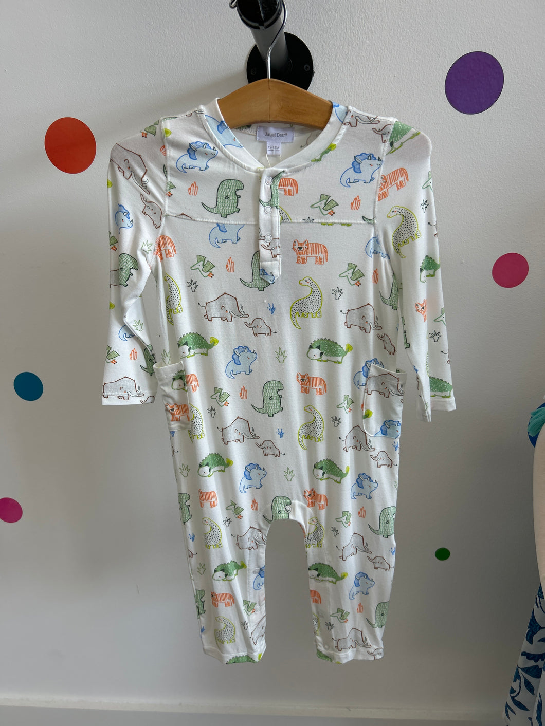 Sketchpad Dinos Romper Multi