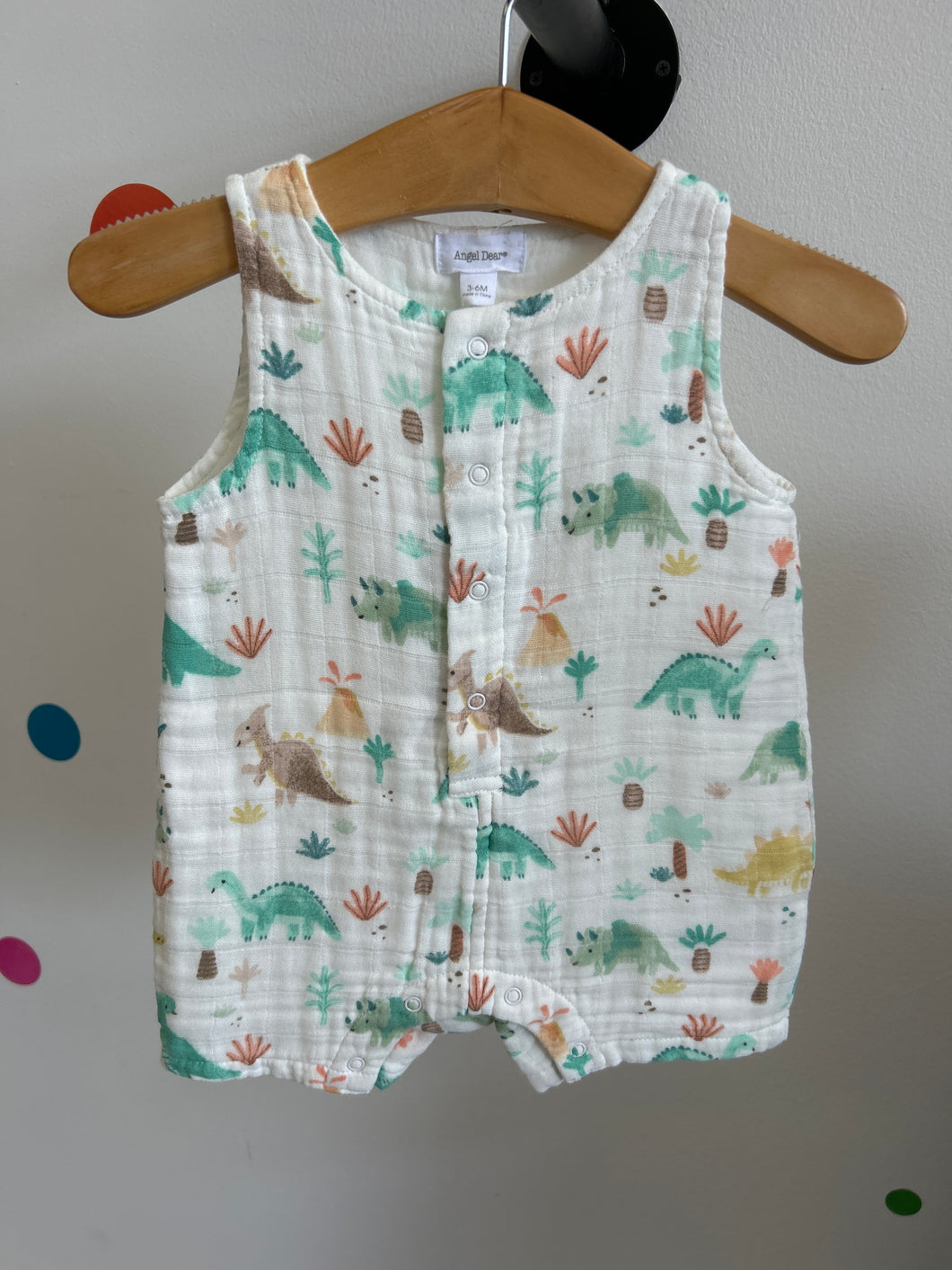 Soft Dinos Shortie Romper