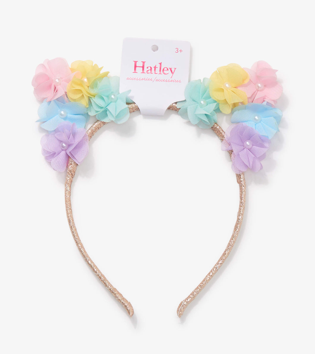 Floral Ears Headband