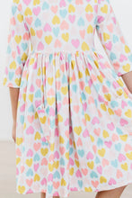 Load image into Gallery viewer, Sweetheart Pocket Twirl Dress