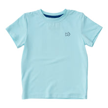 Load image into Gallery viewer, Aqua Blue Pro Performance Fishing Tee