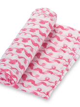 Load image into Gallery viewer, On Wednesdays We Wear Pink Swaddle