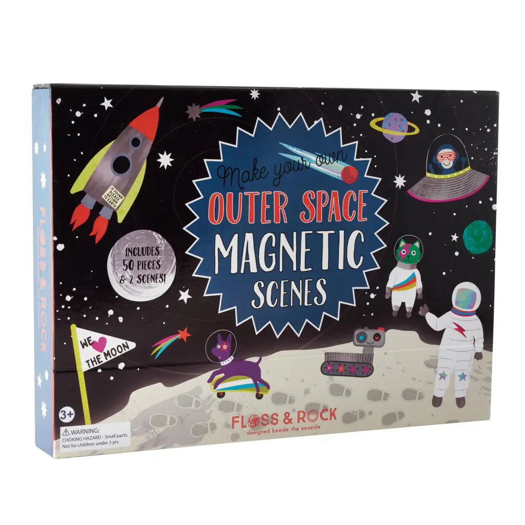Space Magnetic Play Scene