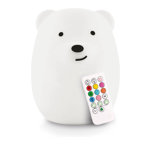 Lumipets® LED Bear Night Light with Remote