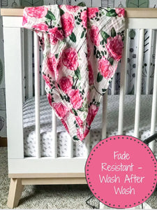 Live Life in Full Bloom Swaddle
