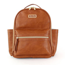 Load image into Gallery viewer, Cognac Itzy Mini™ Diaper Bag Backpack
