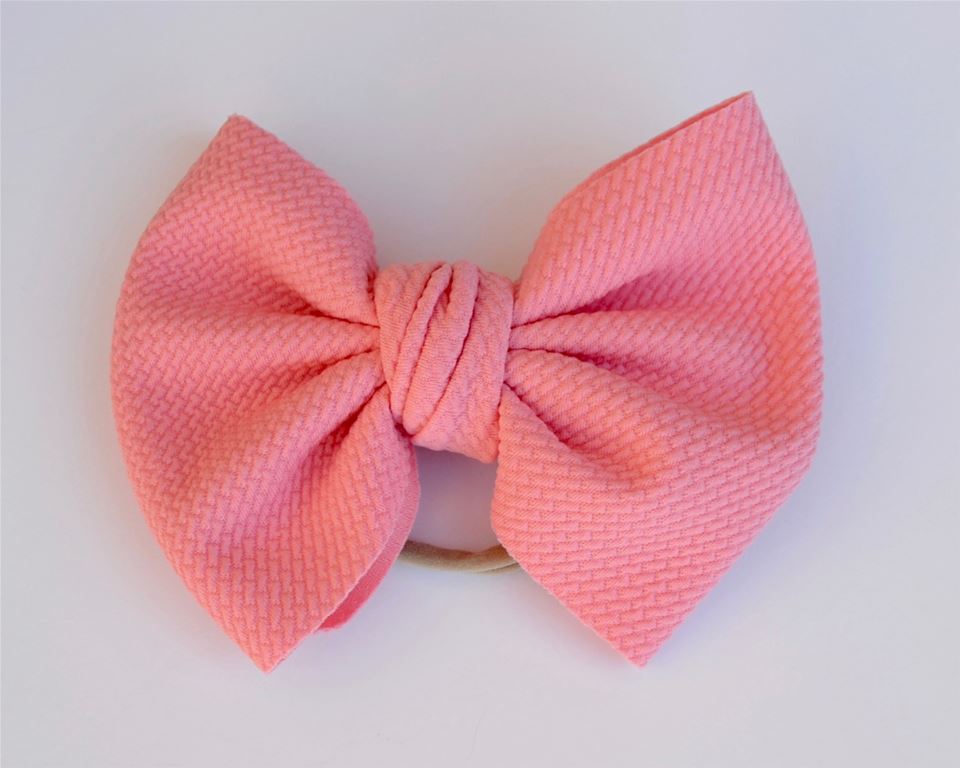 Perfect Pink Baby Bella Hair Bow