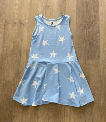 Light Blue Star Dress