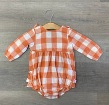 Load image into Gallery viewer, Cider Plaid Romper