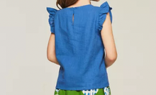 Load image into Gallery viewer, Blue Sleeveless Top