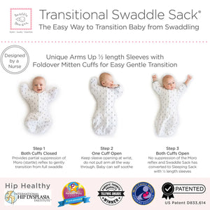 Transitional Swaddle Sack Pink Bella