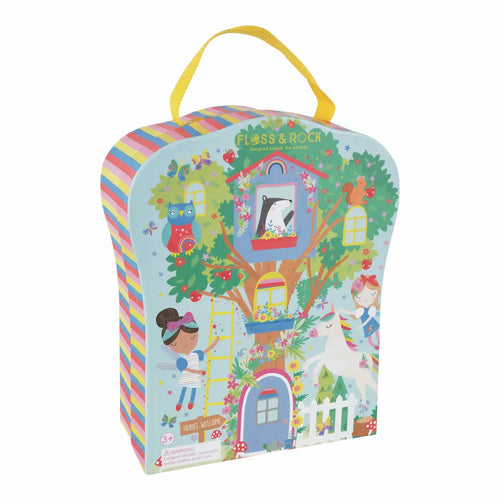 Play Box w/ Wooden Pieces-Rainbow Fairy