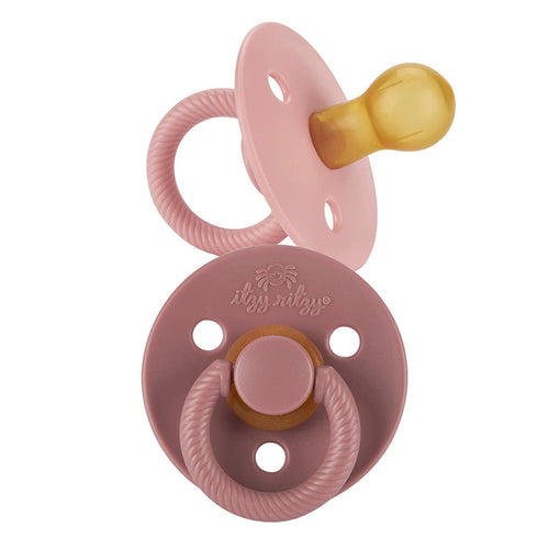 Natural Rubber Pacifier Sets Blossom & Rosewood