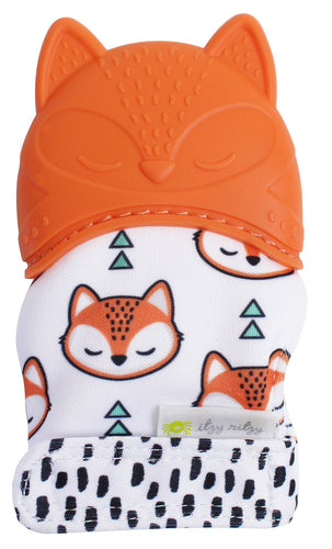 Fox Itzy Mitt™ Silicone Teething Mitts