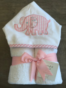 Pink Elephant Everyday Towel