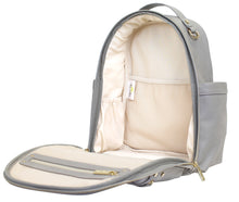 Load image into Gallery viewer, Gray Itzy Mini™ Diaper Bag Backpack