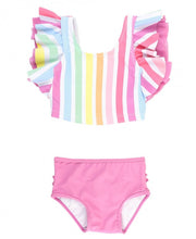 Load image into Gallery viewer, Rainbow Dream Orchid Butterfly Tankini